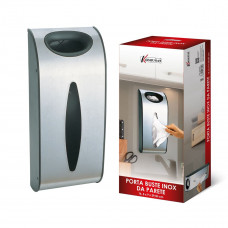 PORTA BUSTE INOX DA PARETE (4pz)